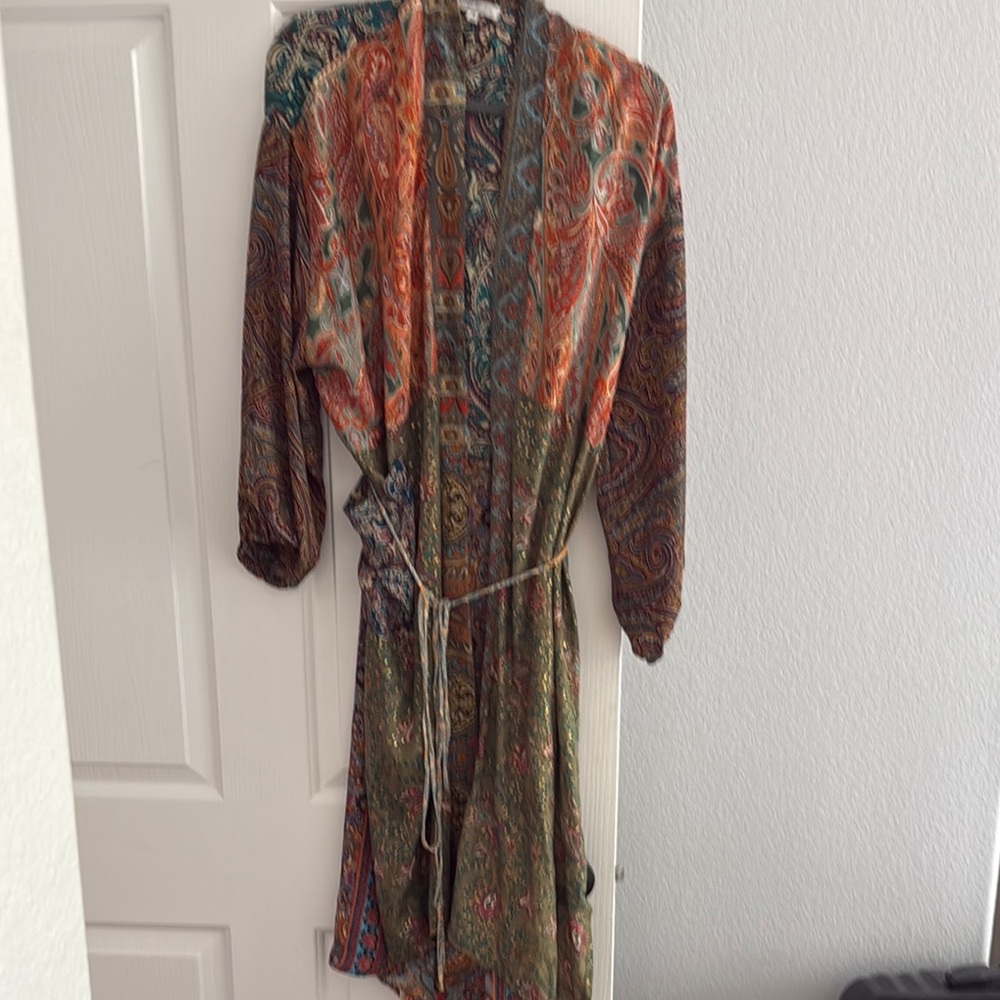Paisley Multicolor Women's Dress